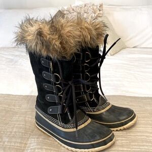 Sorel Tall Faux Fur Snow Boots